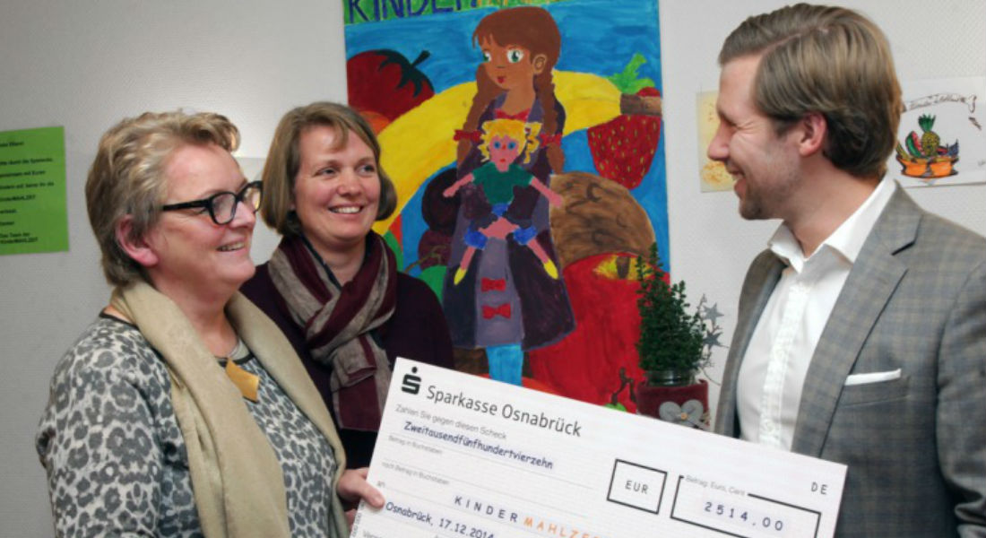 Röwer Spende an Kindermahlzeit