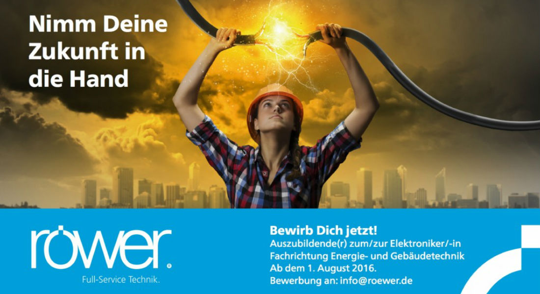 Roewer Job Auszubildender Elektroniker-in