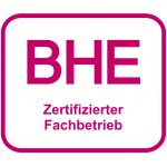BHE zertifizierter Fachbetrieb