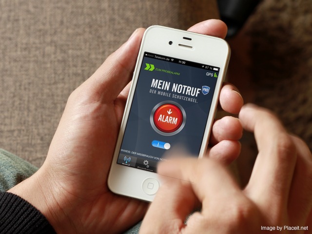 Mein Notruf Smartphone App